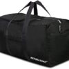 REDSEASONS Extra Large Duffle Bag Lightweight, 96L Travel Duffle Bag Foldable for Men Women, Black